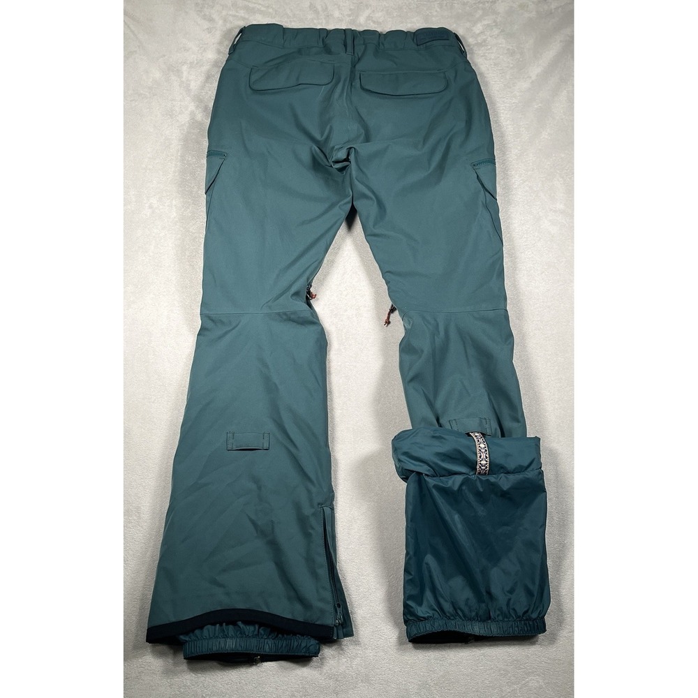BURTON Womens Gloria PT Snowboard Pants Waterproof Teal Green Size Medium